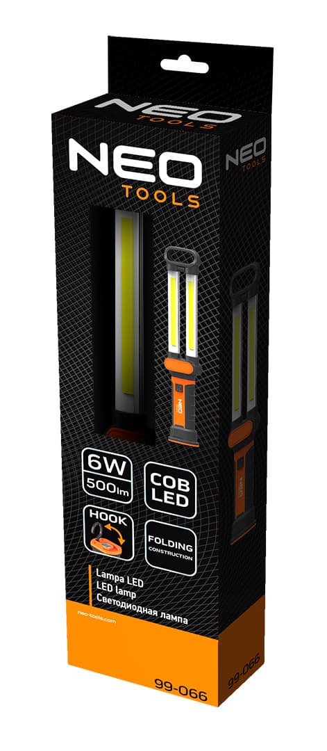 NEO TOOLS akumulatorska delovna svetilka 500 lm COB LED 2