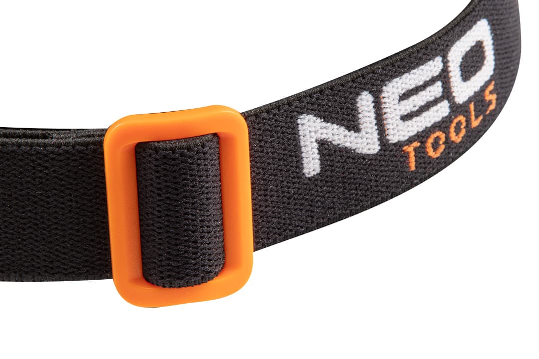 NEO TOOLS Naglavna svetilka, USB, 180 lm, COB LED + senzor 3