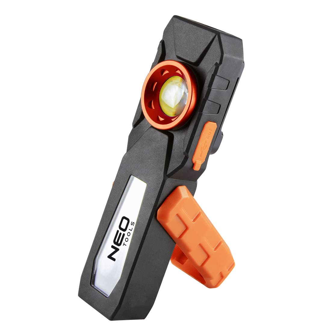 Delovna LED svetilka NEO TOOLS 500 lm COB, USB polnilna