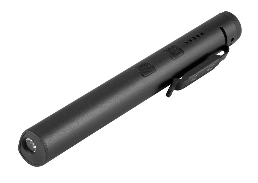 Pregledna LED svetilka NEO TOOLS 450 lm, UV, laser + USB-C 2