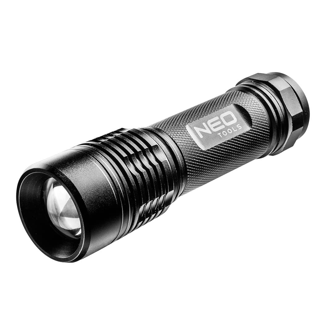 NEO TOOLS Baterijska svetilka 200 lm, zoom, IPX7