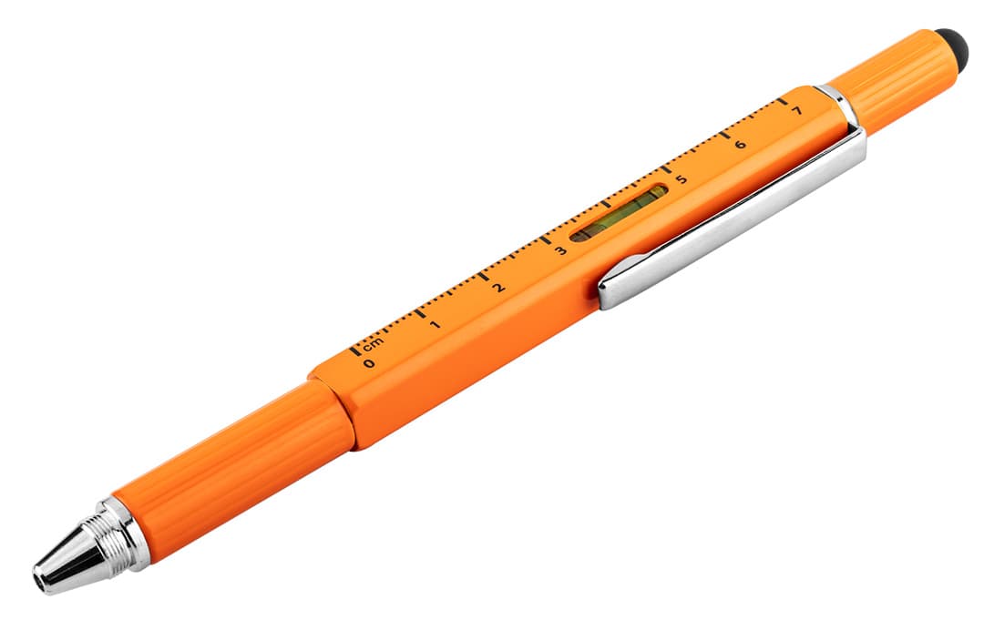 Pisalo 5 v 1 GRAPHITE, kovinski, oranžno 4