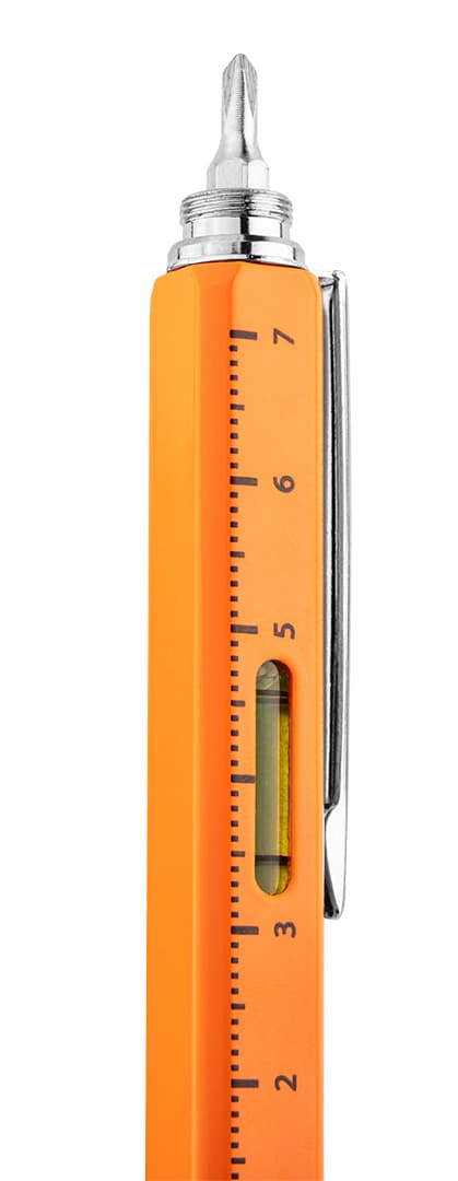 Pisalo 5 v 1 GRAPHITE, kovinski, oranžno 6
