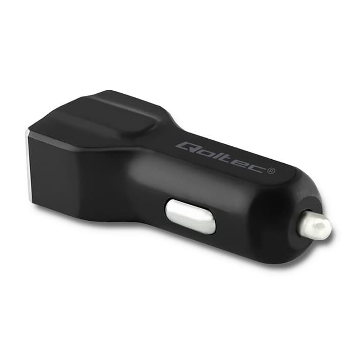 qoltec inteligentni avtomobilski polnilec 12-24V | 15W | 5V | 3a | usb kabel tipa c 2
