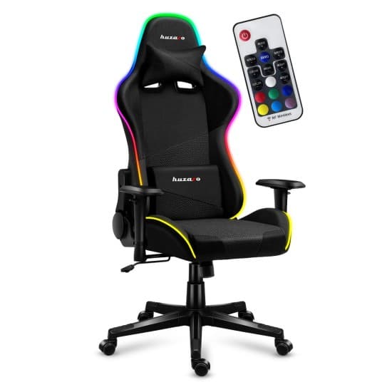 Huzaro Force 6.2 Mesh RGB Gaming Stol / Naslonjač / Ledvena Podpora / Do 130 kg