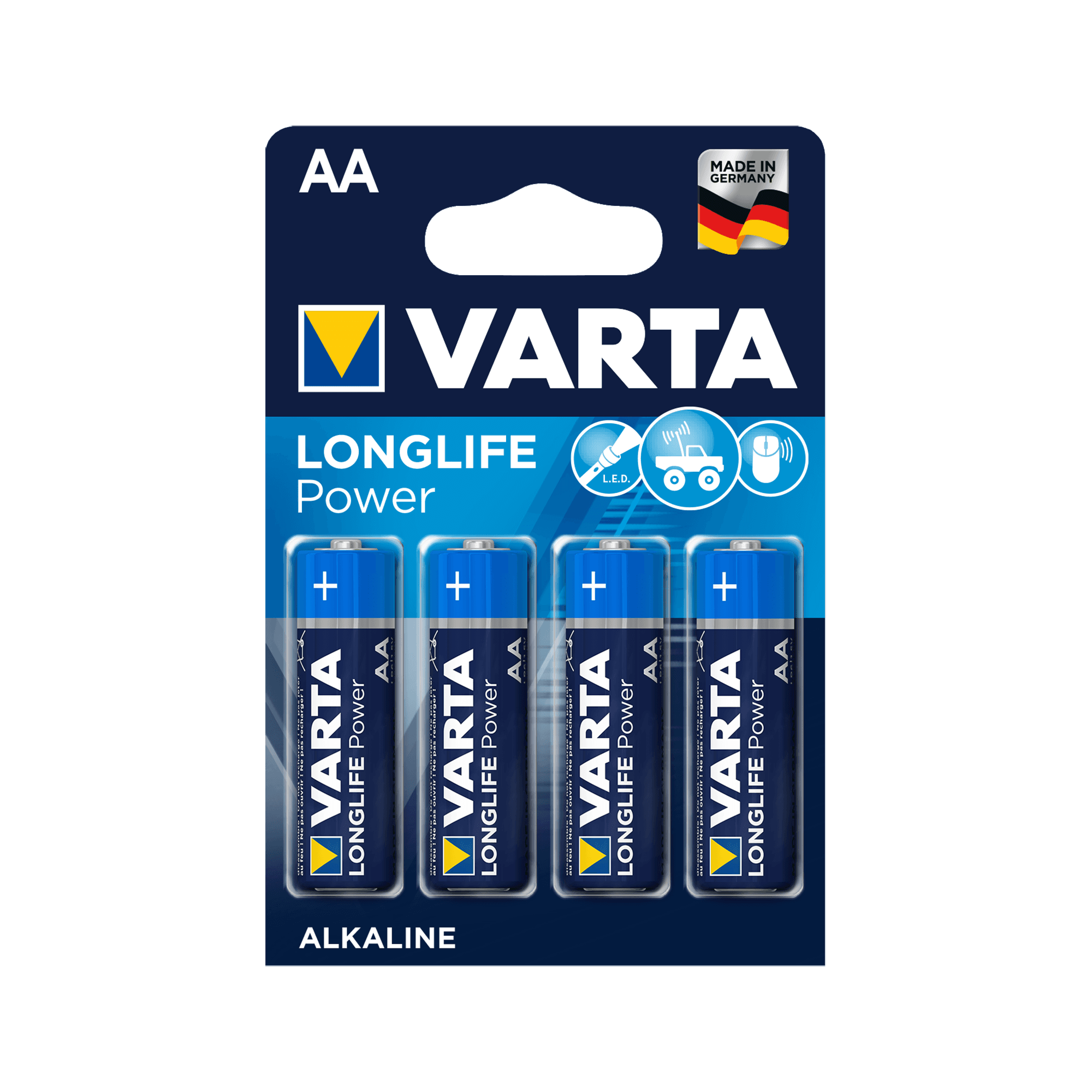Varta High Energy alkalne baterije LR06 AA, 4 kos