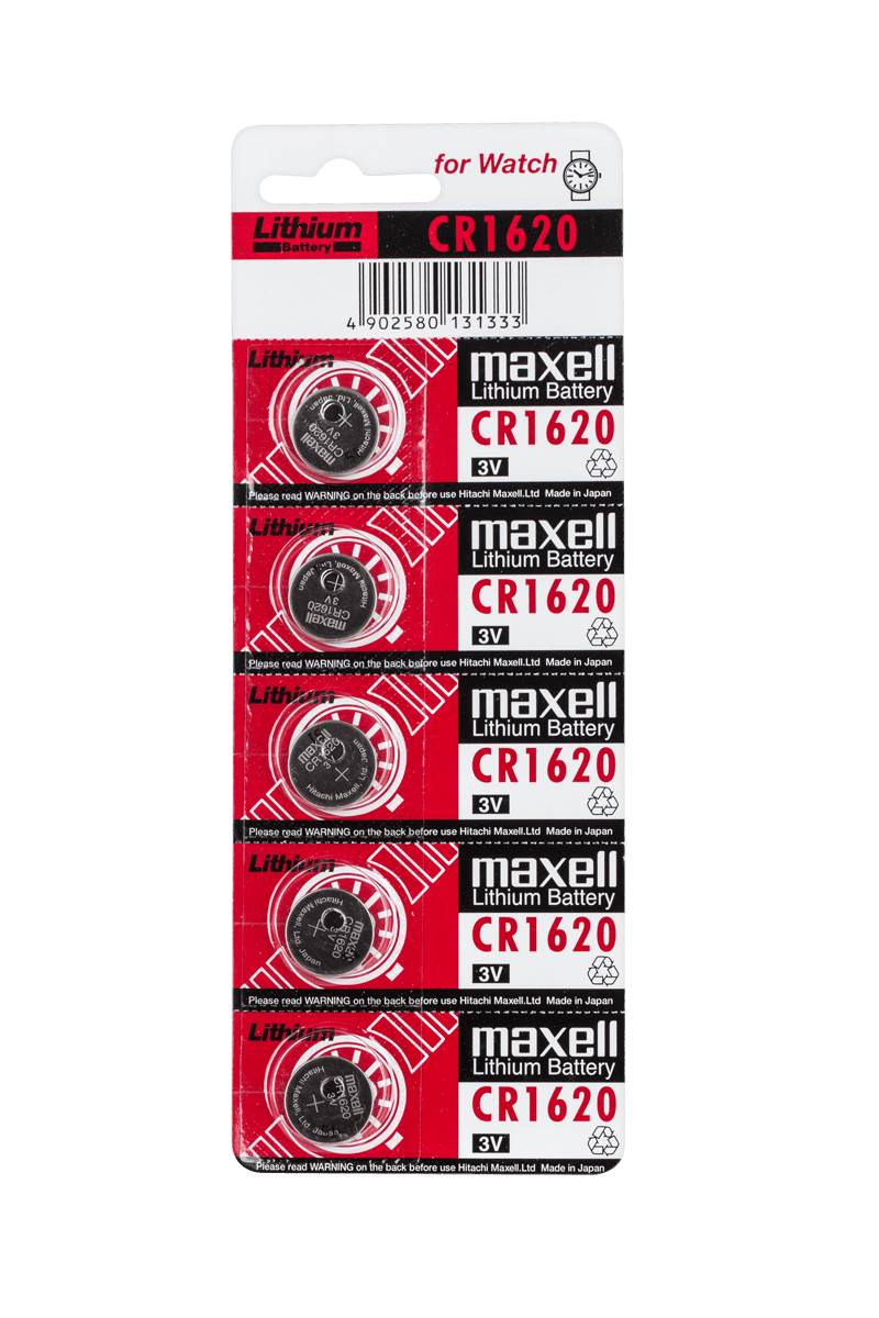 MAXELL Baterija CR1620, 5 kosov