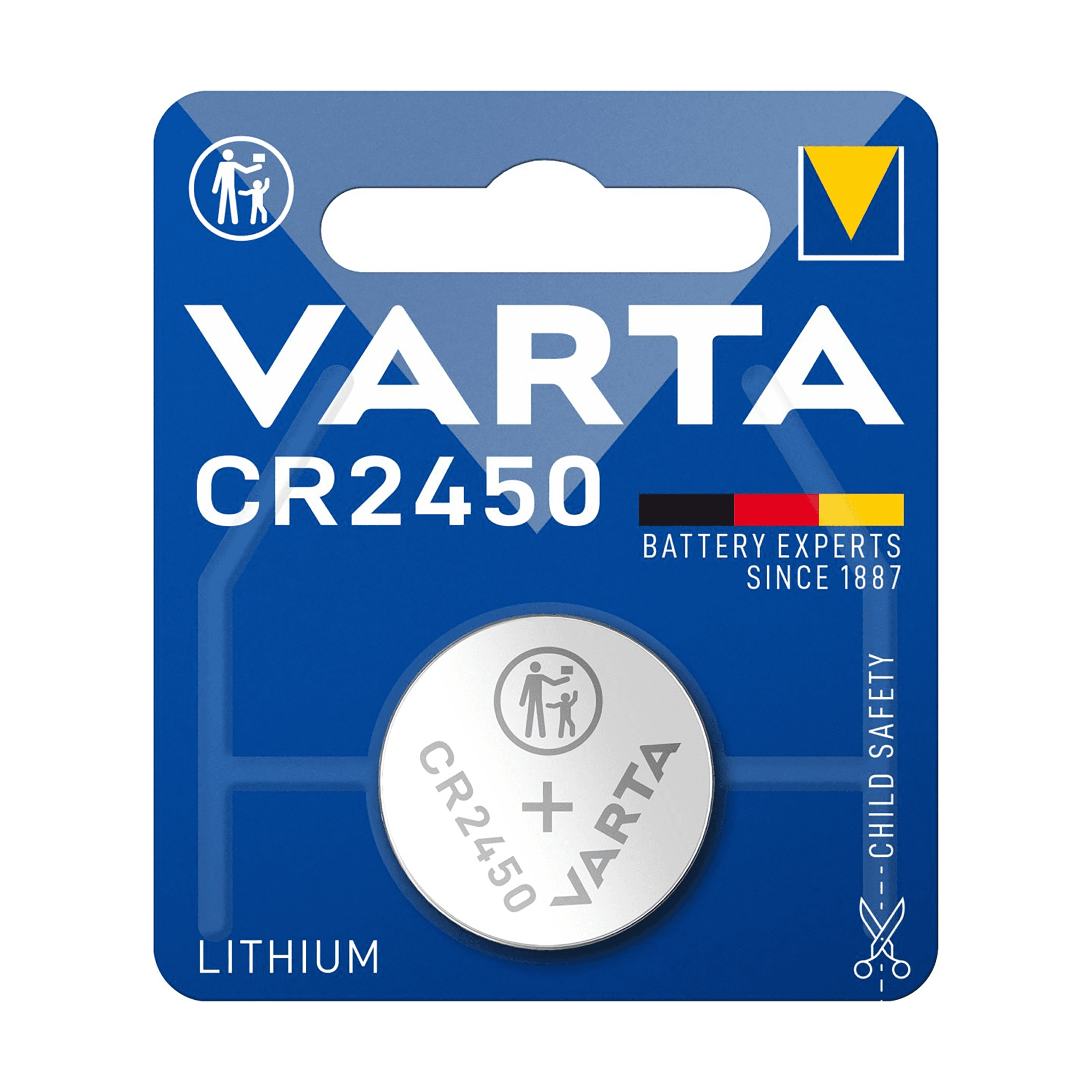 Gumbna baterija Varta CR2450, 1 kos