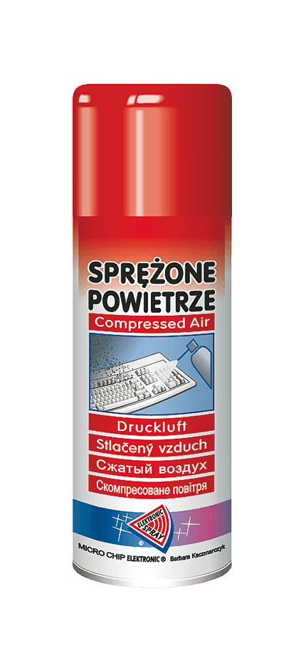 Stisnjen zrak Micro chip, 400 ml