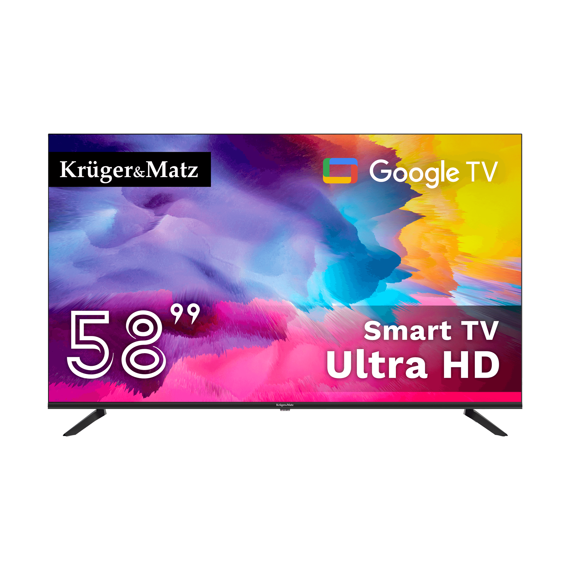 Kruger&Matz 58" UHD pametni TV z Google TV, DVB-T2/S2