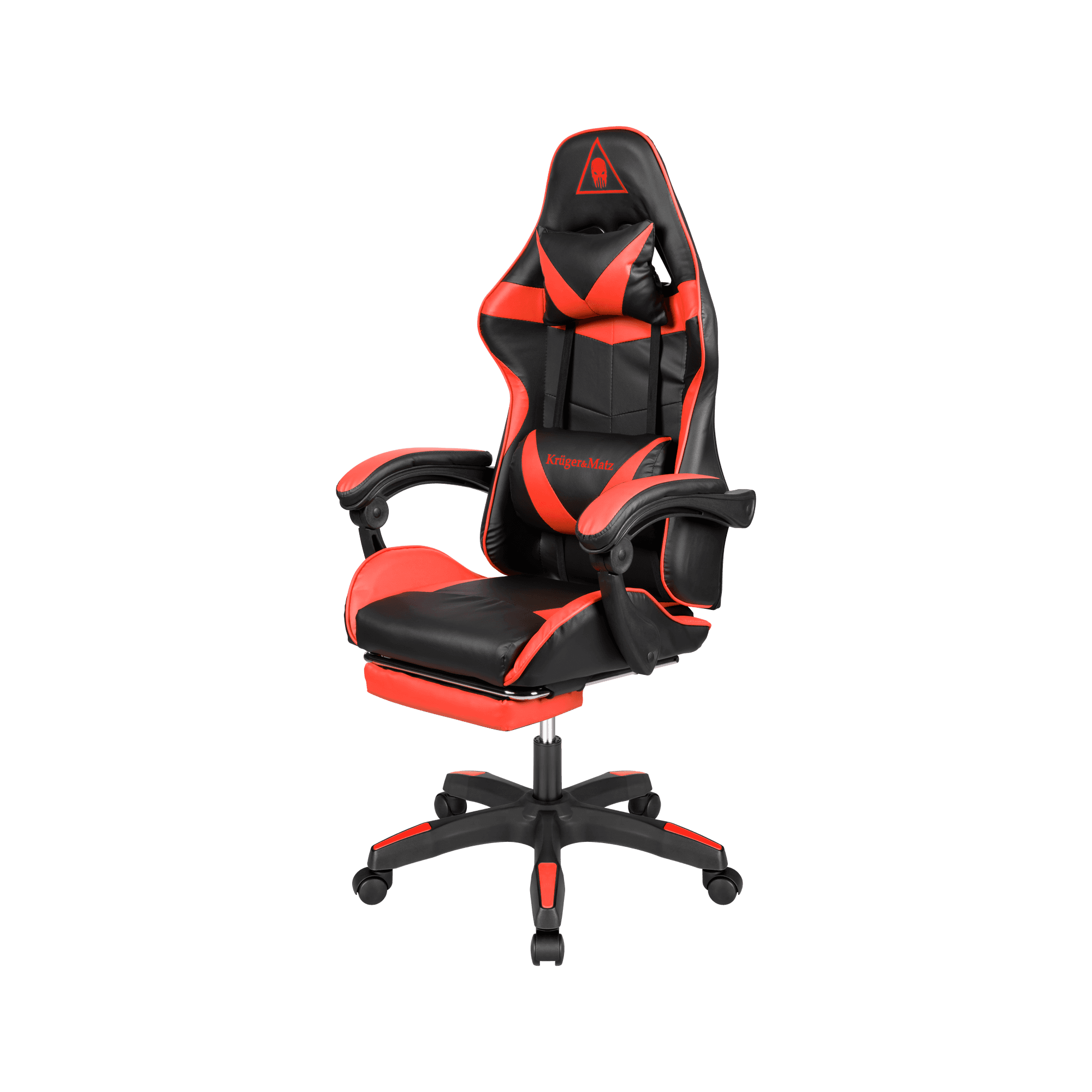 Gaming stol Kruger&Matz GX-150, črno-rdeč