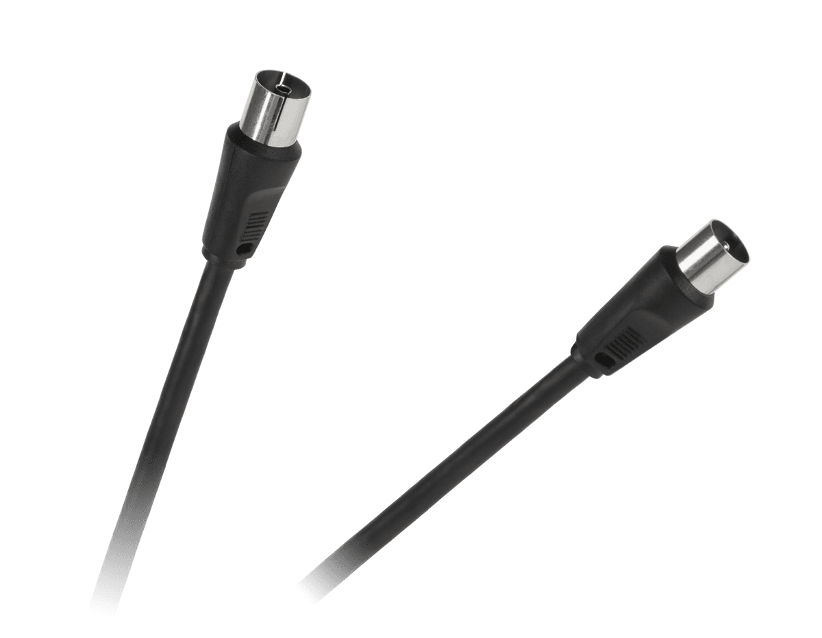 Video kabel LP TV, črn, 1.8m