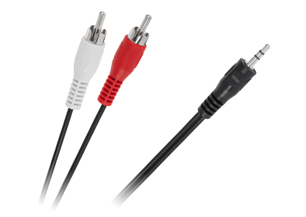 Avdio kabel JACK 3,5 mm na 2x RCA, 10 m