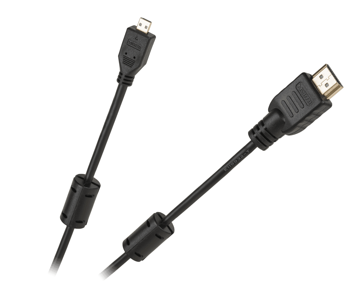 Cabletech HDMI tip A - Micro HDMI tip D kabel, 1.8m