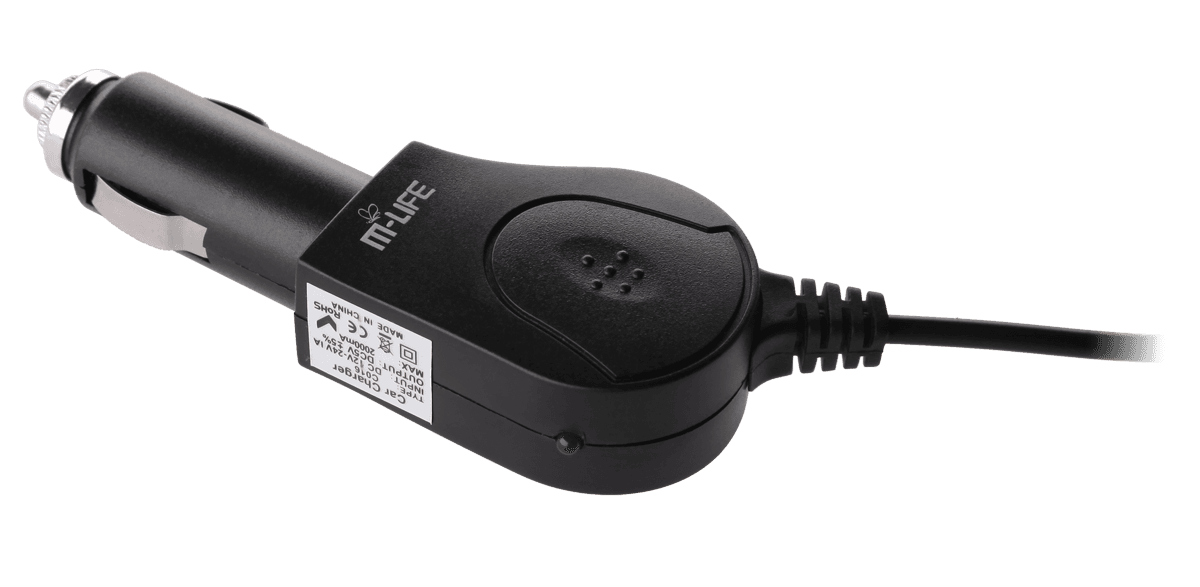 Avtomobilski polnilnik M-LIFE micro USB, 2100 mA
