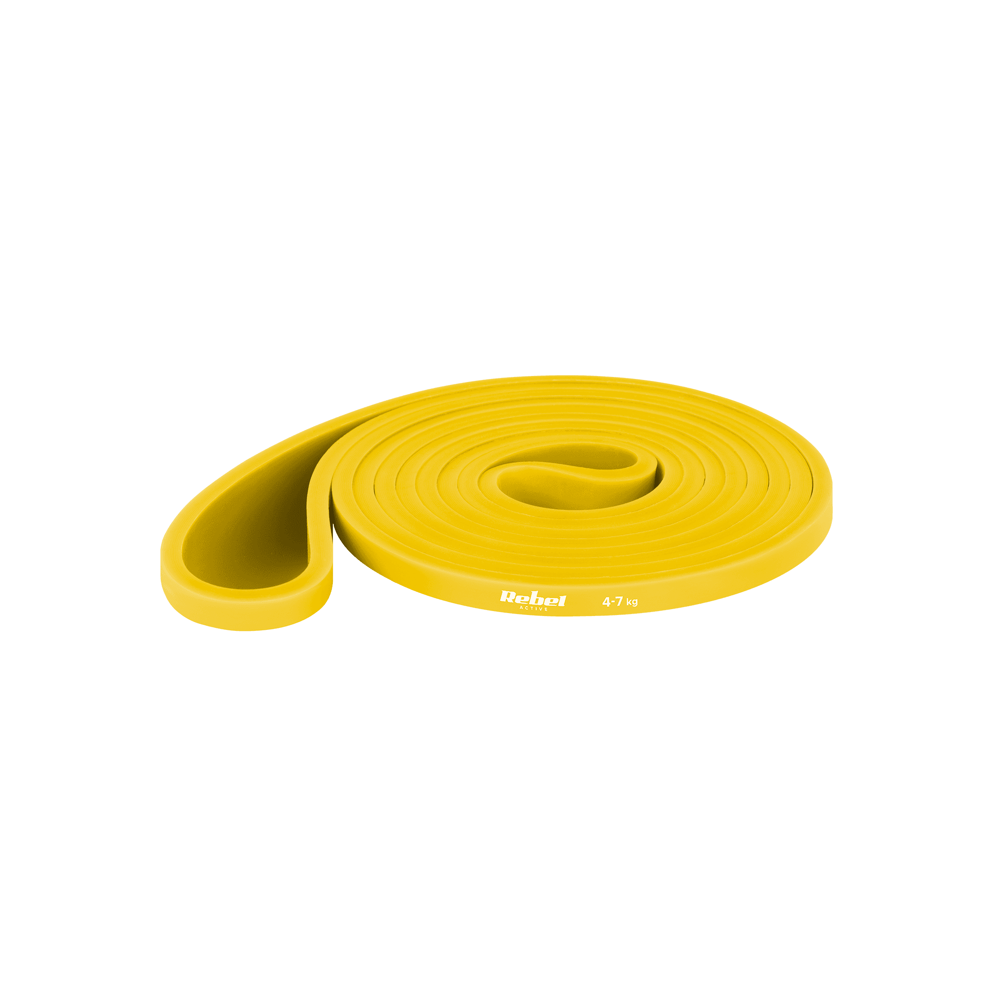 Guma za vadbo TPE Rebel Active Power Band PT-1, rumena (4-7 kg)