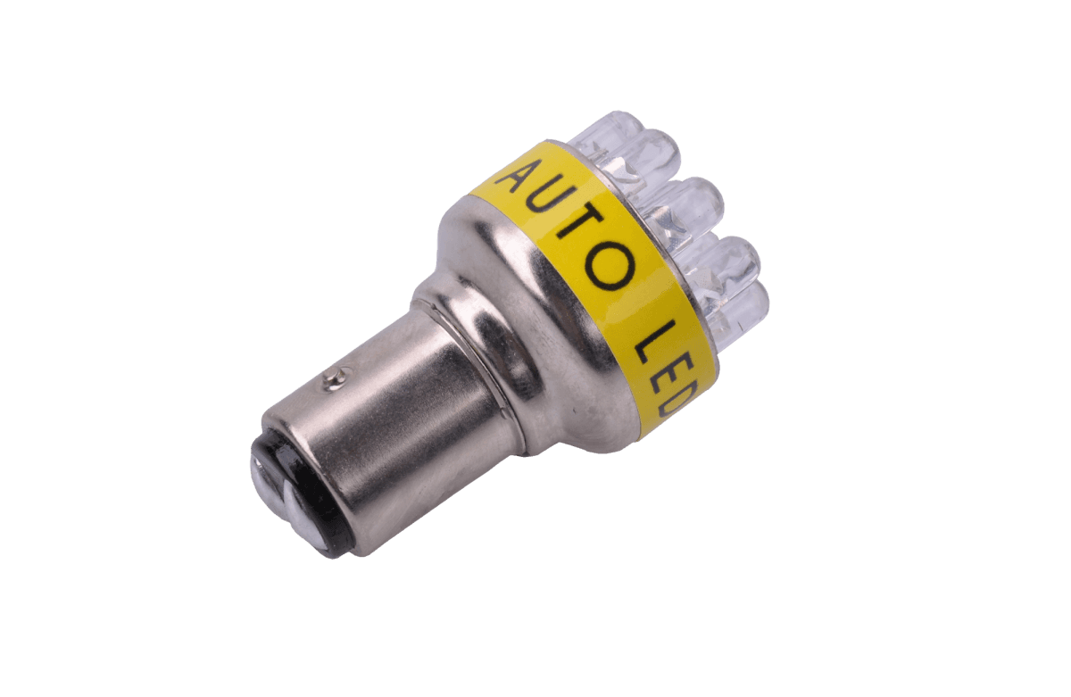 Avtomobilska žarnica 12V S-25-12LED-1157, rumena