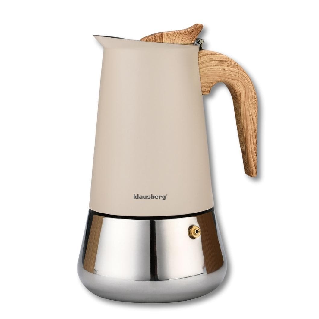Kavna posoda za espresso 450 ml, jeklo, indukcija, Klausberg
