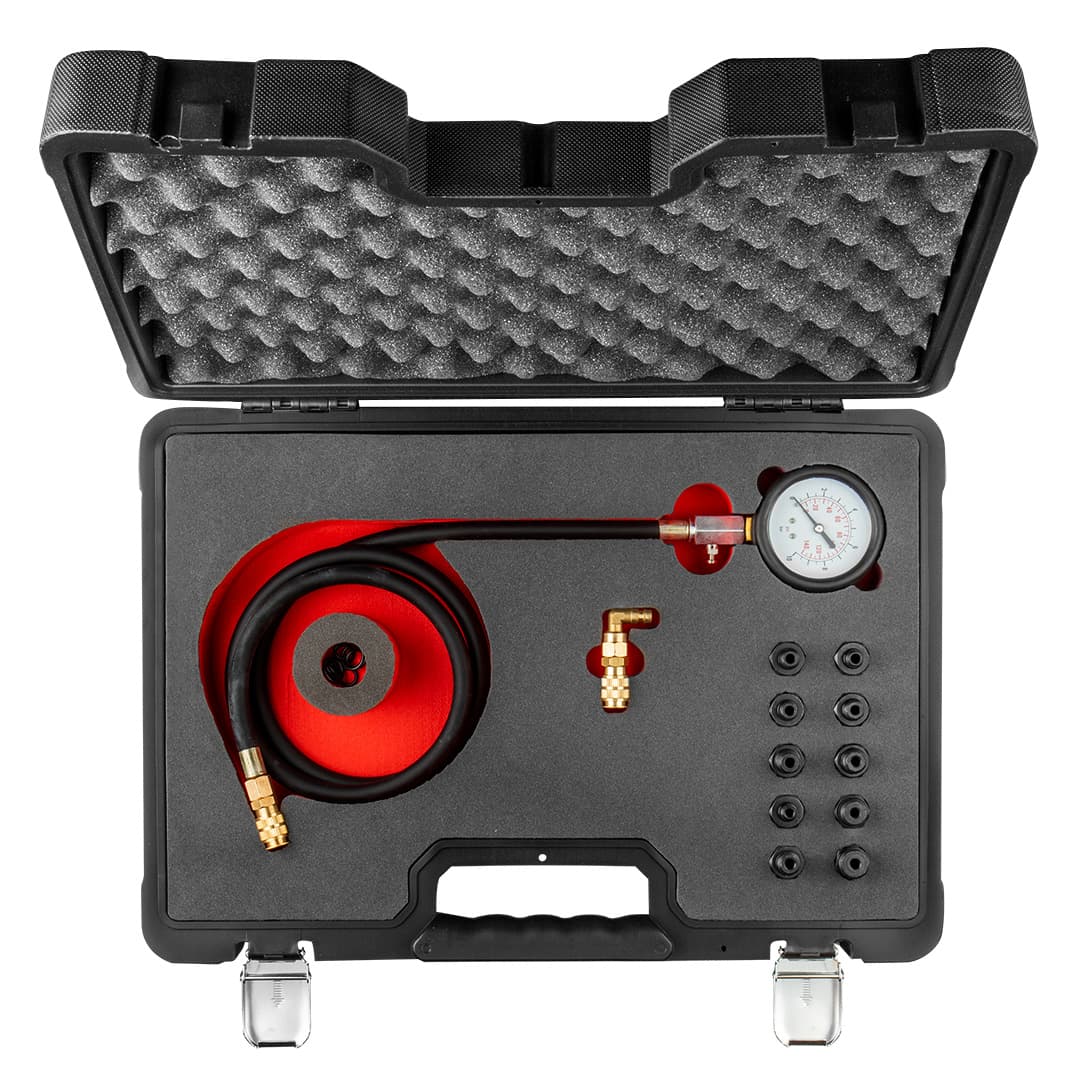 NEO TOOLS Merilnik tlaka olja 1-10 bar, komplet adapterjev